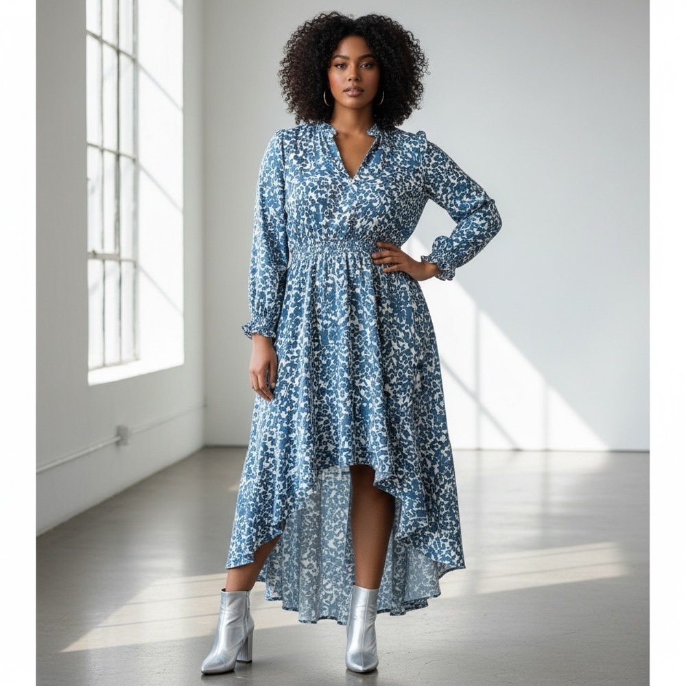 1. State Hi Low Maxi Dress Size XXL NEW
